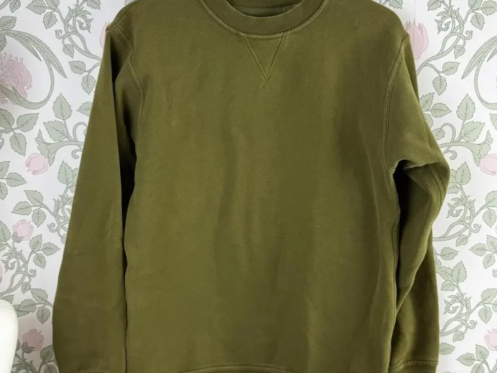 Lululemon Moss Green All Yours Crewneck Sweatshirt - Size - 10